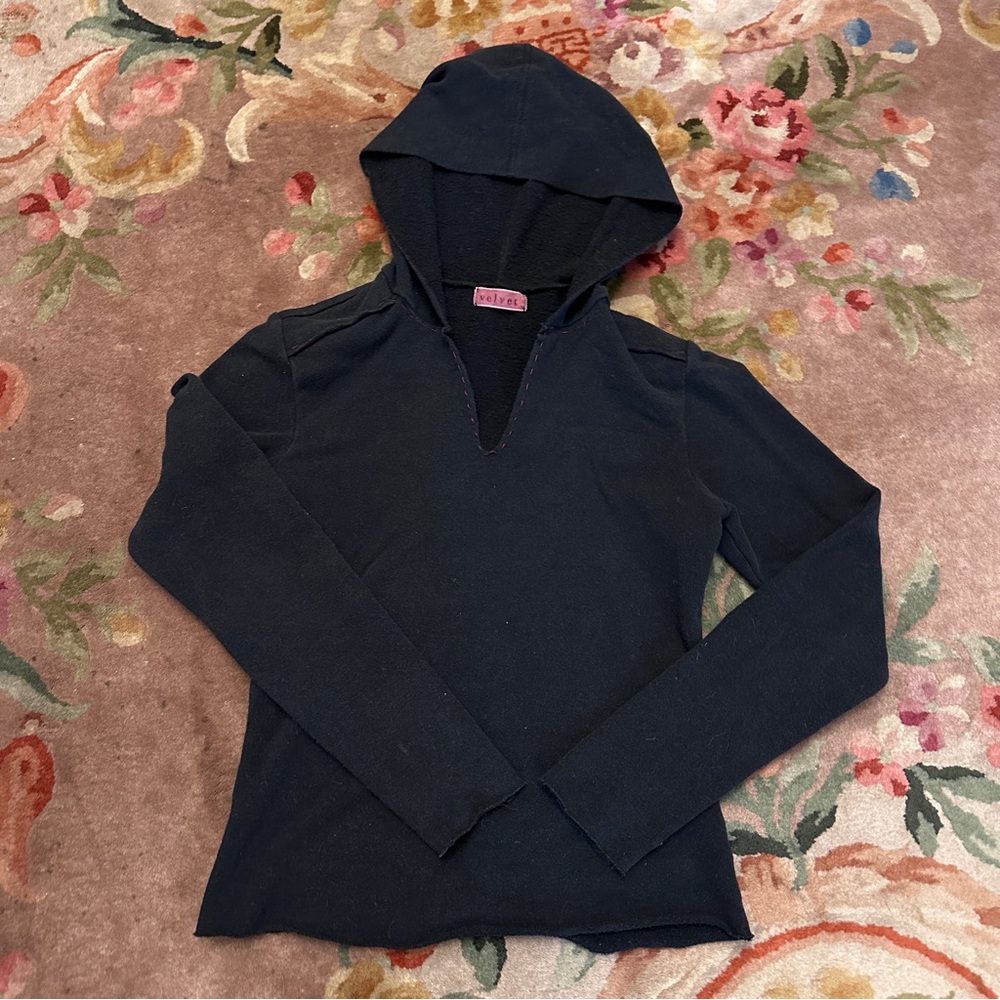 Velvet hoodie, XS